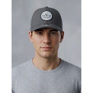 Pukka TriTech Tee It Up Fore Mental Health Golf Hat Gray Snapback SPF 30 Cap